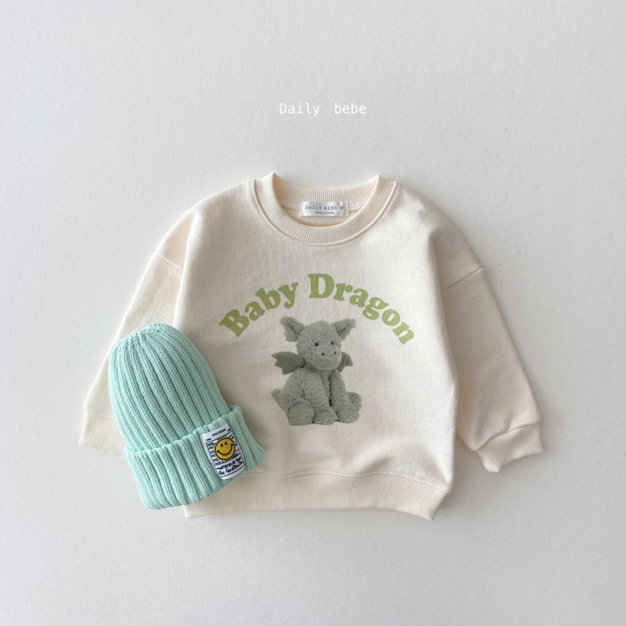 Doll Friends Sweatshirt [Elephant/L(4-5yr)]