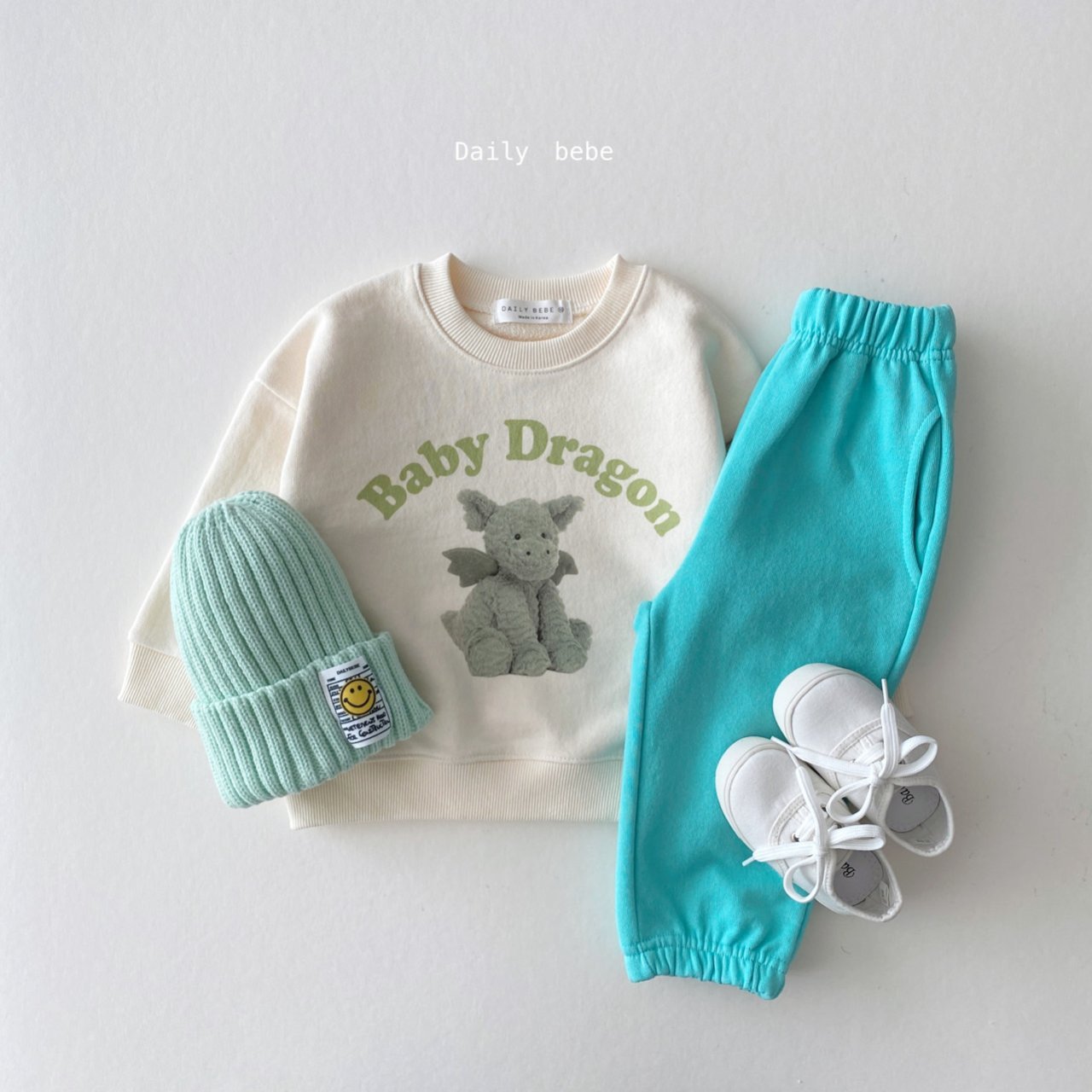 Doll Friends Sweatshirt [Elephant/L(4-5yr)]