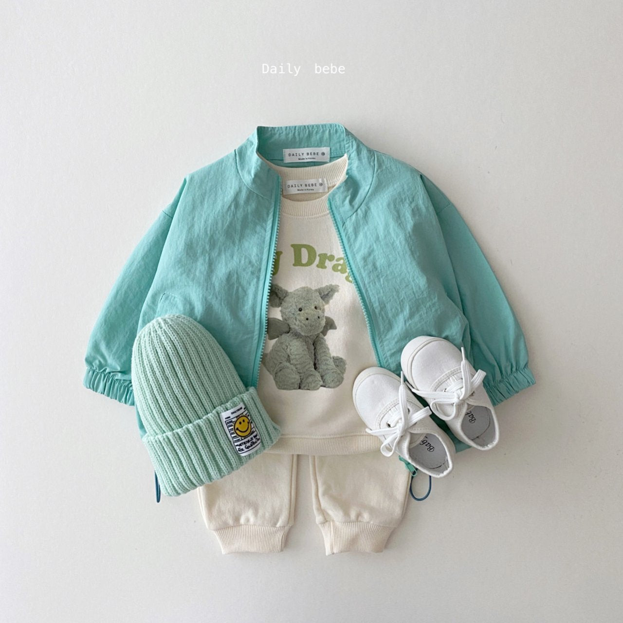 Doll Friends Sweatshirt [Elephant/L(4-5yr)]