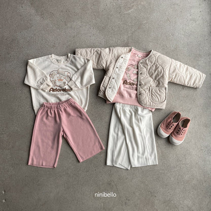 Cookie Rabbit Sweatshirt [Ivory/L(4-5yr)]