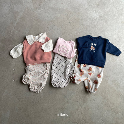 Cookie Rabbit Sweatshirt [Ivory/L(4-5yr)]