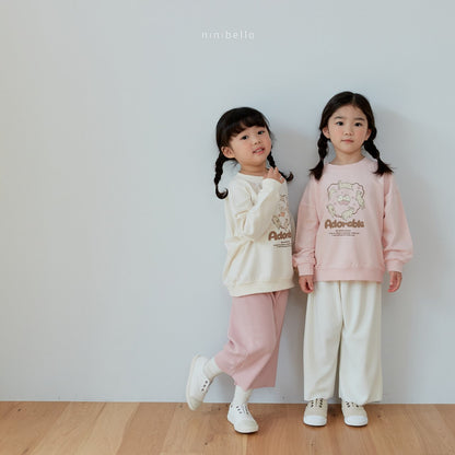 Cookie Rabbit Sweatshirt [Ivory/L(4-5yr)]