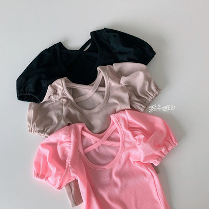 Flat T-Shirt [Black/XL(5-6yr)]
