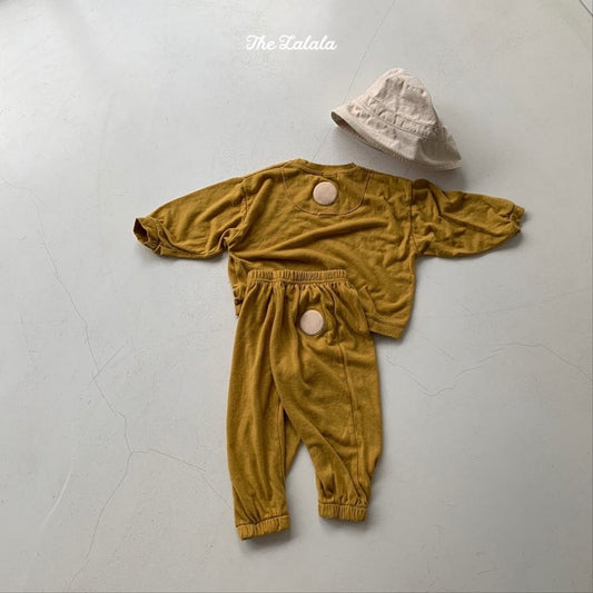 Vivid Set [Mustard/XXL(6-7yr)]
