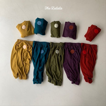Vivid Set [Mustard/XXL(6-7yr)]