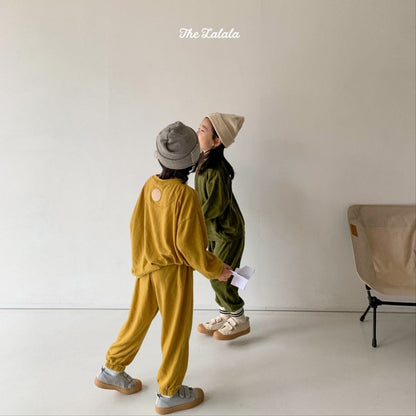 Vivid Set [Mustard/XXL(6-7yr)]