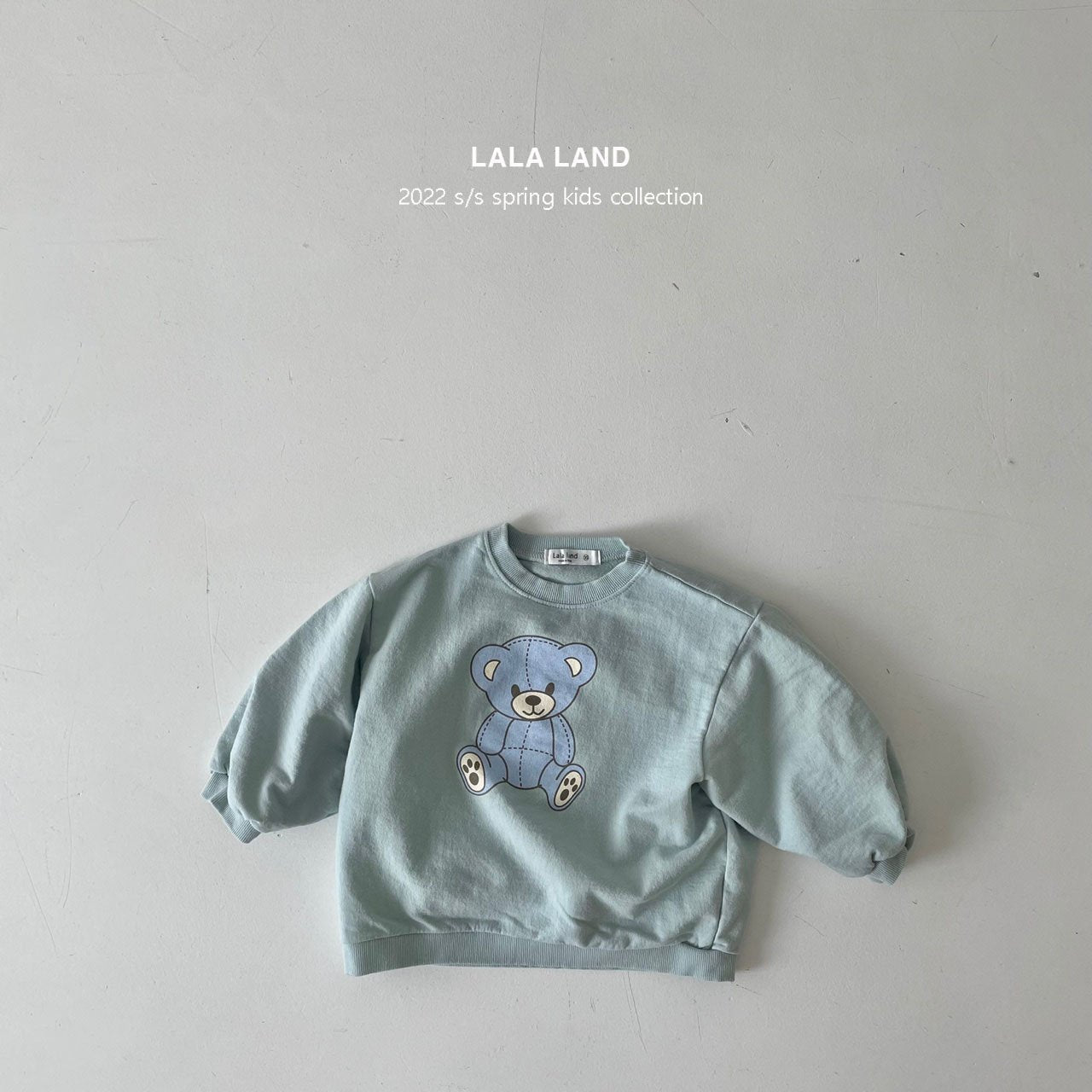 Little Bear Sweatshirt [Light Beige/M(3-4yr)]
