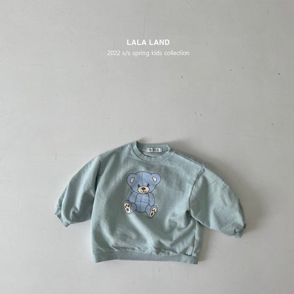 Little Bear Sweatshirt [Light Beige/M(3-4yr)]