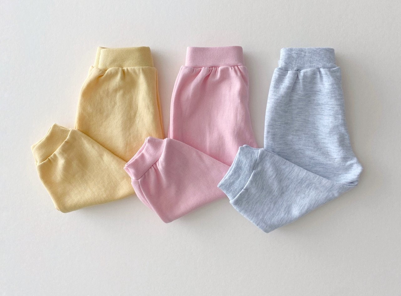 Daily Jogger Pants [White Melange/JS(7-8yr)]