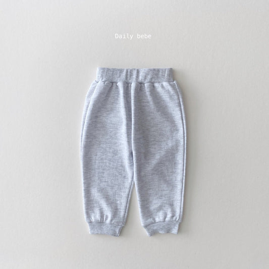 Daily Jogger Pants [White Melange/JS(7-8yr)]