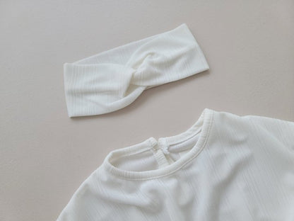 [PRE-ORDER] Cool Pleats Body Suit + Hair Band Set