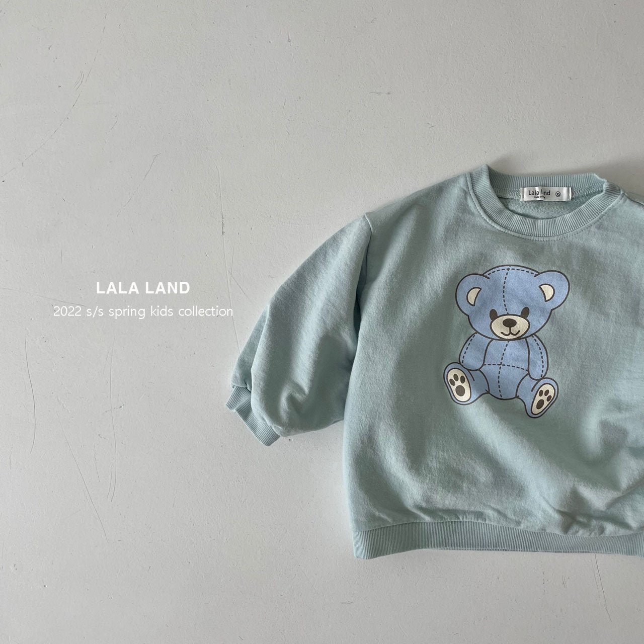 Little Bear Sweatshirt [Light Beige/M(3-4yr)]