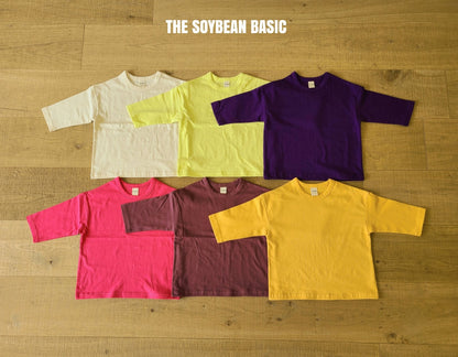 Daily Basic Box T-Shirt [Deep Mint/XXL(7-8yr)]