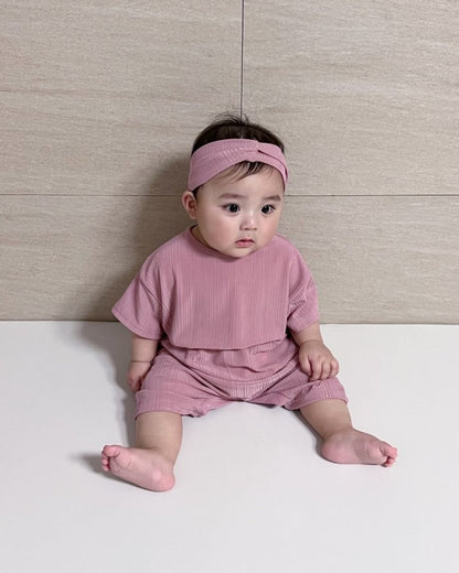 [PRE-ORDER] Cool Pleats Body Suit + Hair Band Set