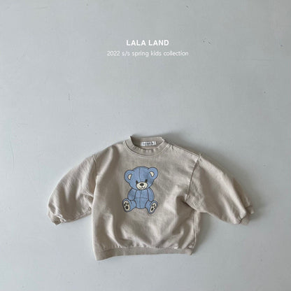 Little Bear Sweatshirt [Light Beige/M(3-4yr)]