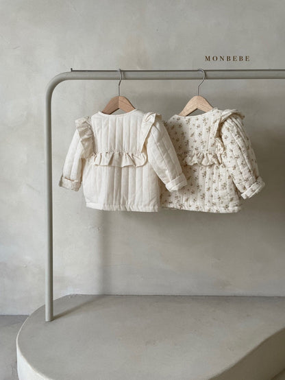 Luci Frill Jacket [Cream/L(4-5yr)]
