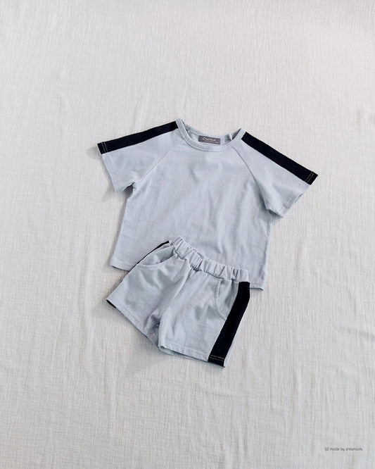 Cok Charming Set [Grey/M(3-4yr)]