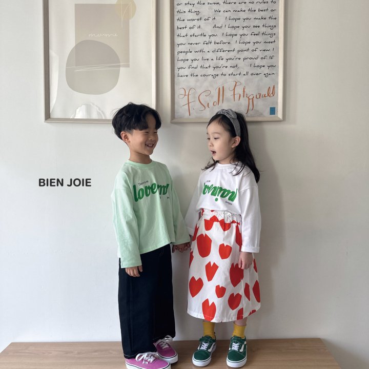 Heart Skirt [Ivory/S(2-3yr)]