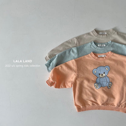 Little Bear Sweatshirt [Light Beige/M(3-4yr)]