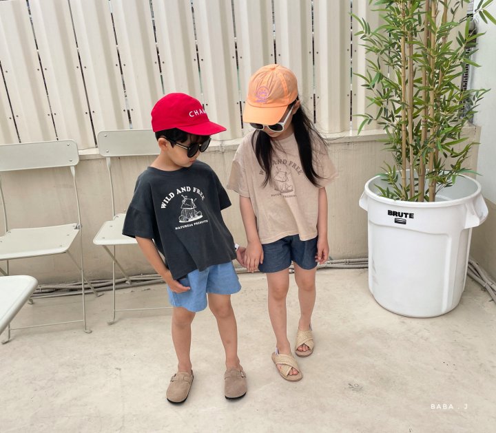 Vintage Denim Shorts [Deep Denim/M(3-4yr)]