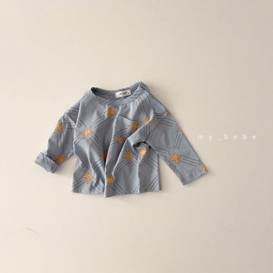 Star T-Shirt [Blue/S(2-3yr)]