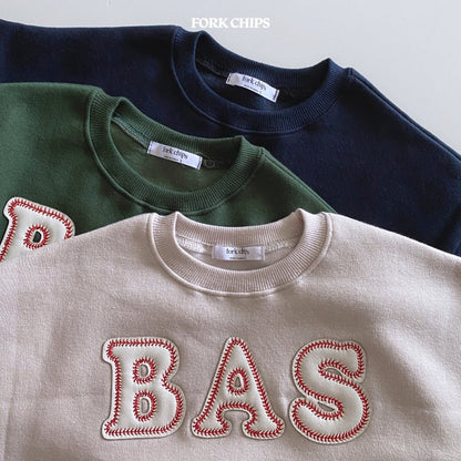 BAS Top Bottom Set [Navy/M(3-4yr)]