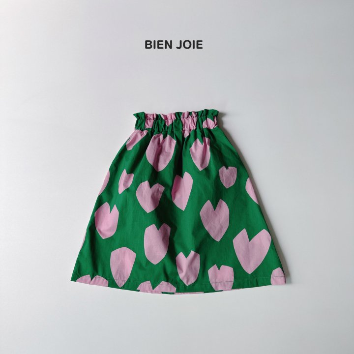 Heart Skirt [Ivory/S(2-3yr)]