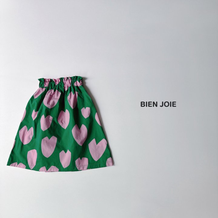 Heart Skirt [Ivory/S(2-3yr)]
