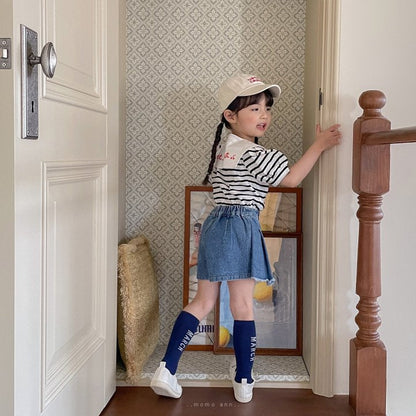 Stripe Marin T-Shirt [7/M(3-4yr)]