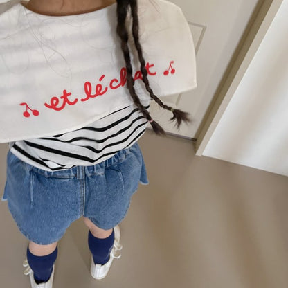 Stripe Marin T-Shirt [7/M(3-4yr)]
