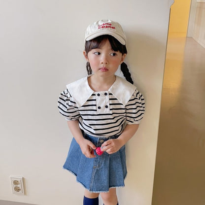 Stripe Marin T-Shirt [7/M(3-4yr)]