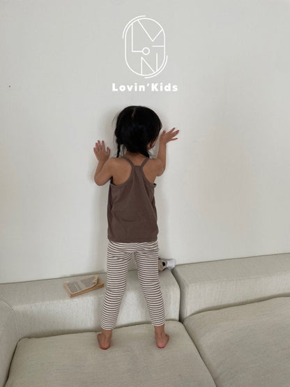 Stripe Leggings [Mocha/5/S(2-3yr)]