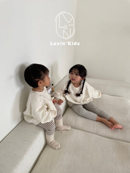 Stripe Leggings [Mocha/5/S(2-3yr)]