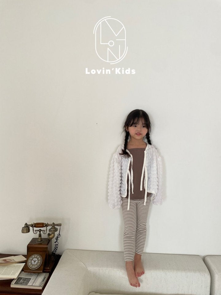 Stripe Leggings [Mocha/5/S(2-3yr)]