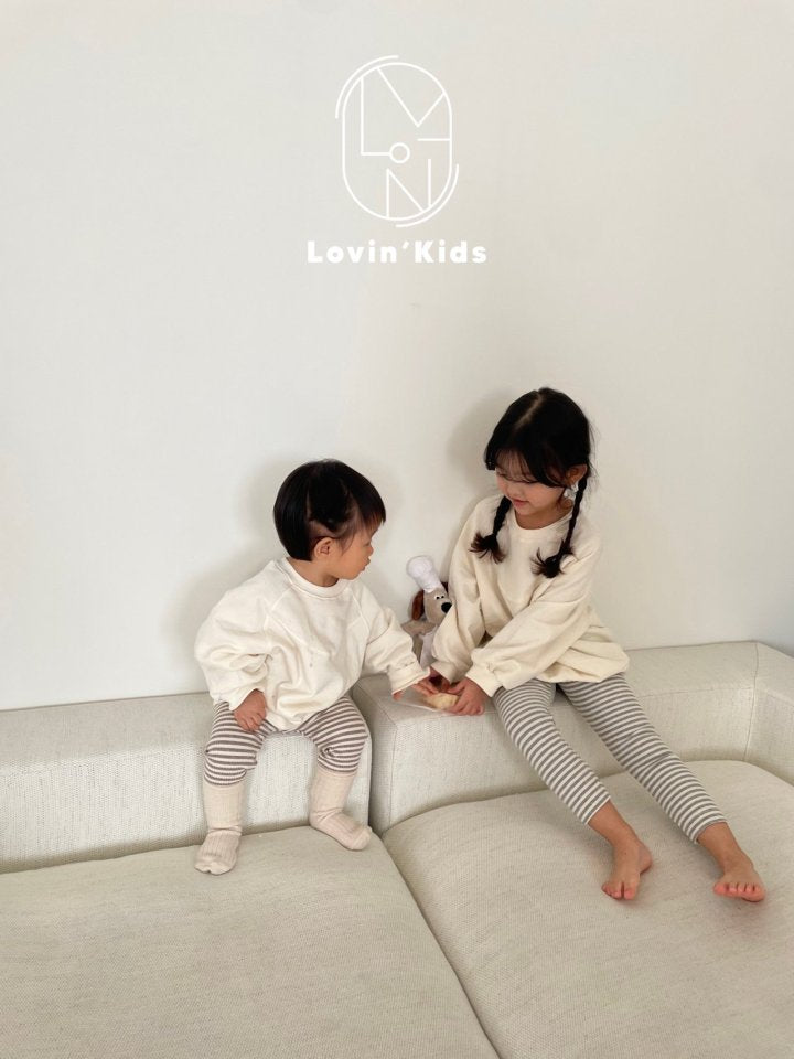 Stripe Leggings [Mocha/5/S(2-3yr)]