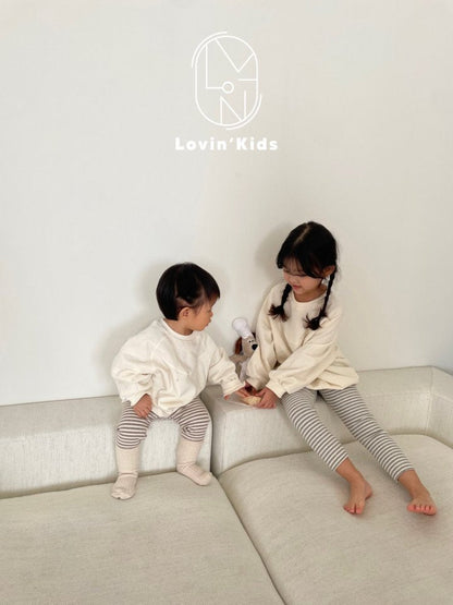 Stripe Leggings [Mocha/5/S(2-3yr)]