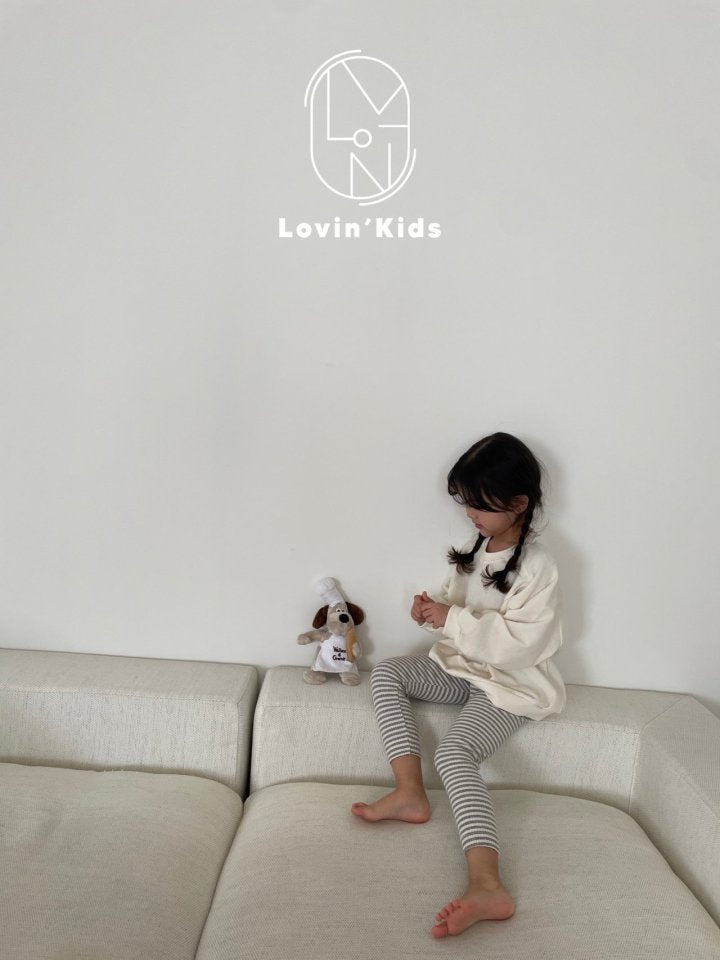 Stripe Leggings [Mocha/5/S(2-3yr)]