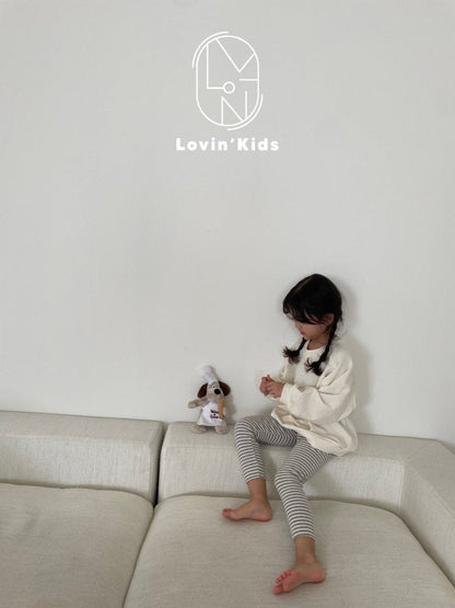 Stripe Leggings [Mocha/5/S(2-3yr)]