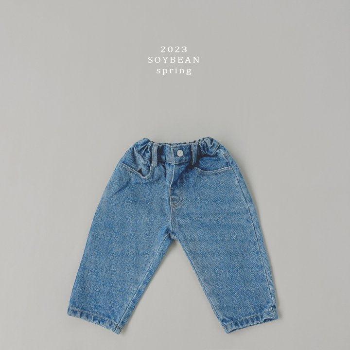 Daily Basic Denim Pants [Mid Denim/XS(1-2yr)]