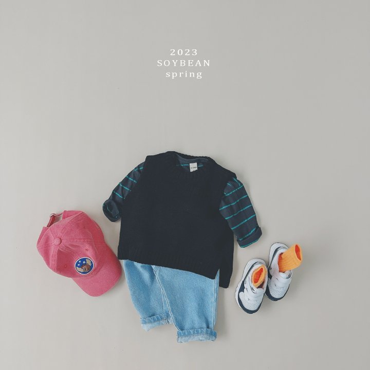 Daily Basic Denim Pants [Mid Denim/XS(1-2yr)]