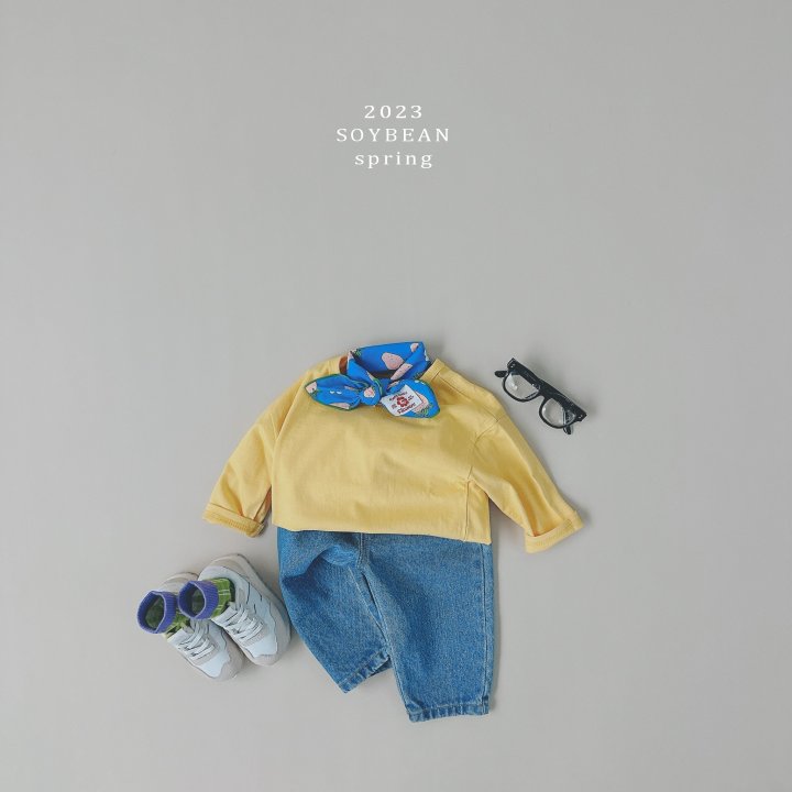 Daily Basic Denim Pants [Mid Denim/XS(1-2yr)]