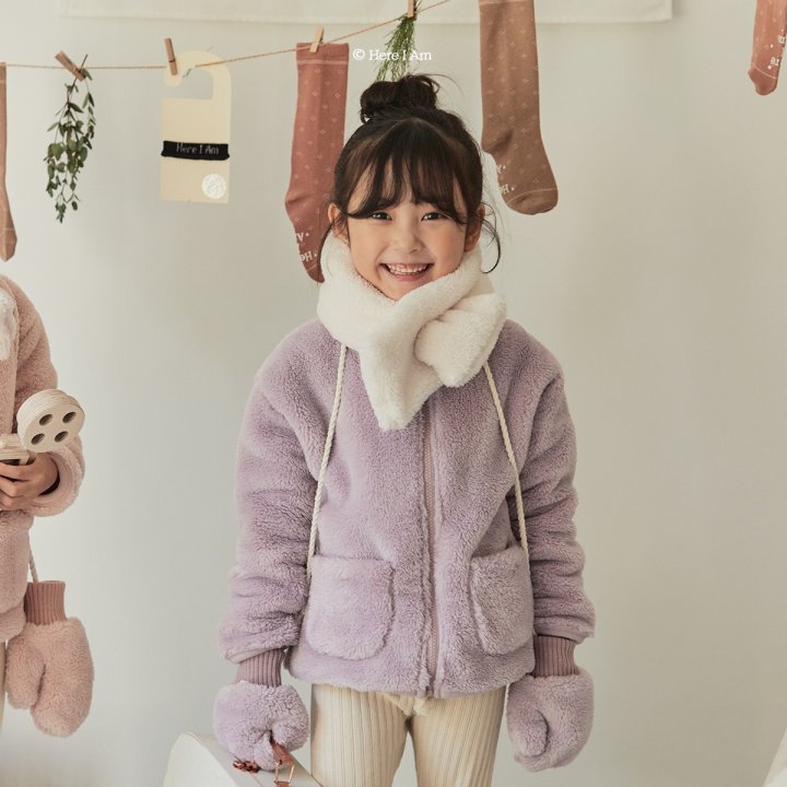 Kinder Fleece Muffler