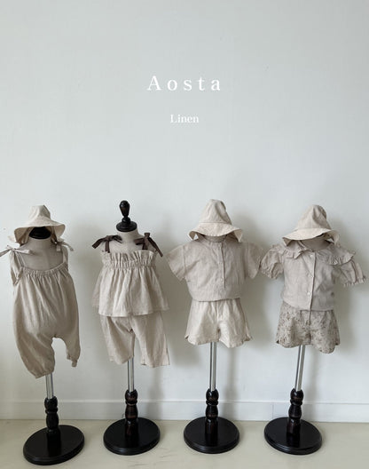 Camille Shirts [Brown, Beige/L(2-3yr)]