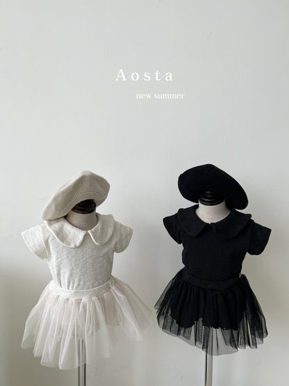 Camellia Tutu Skirt [Black/M(1-2yr)]