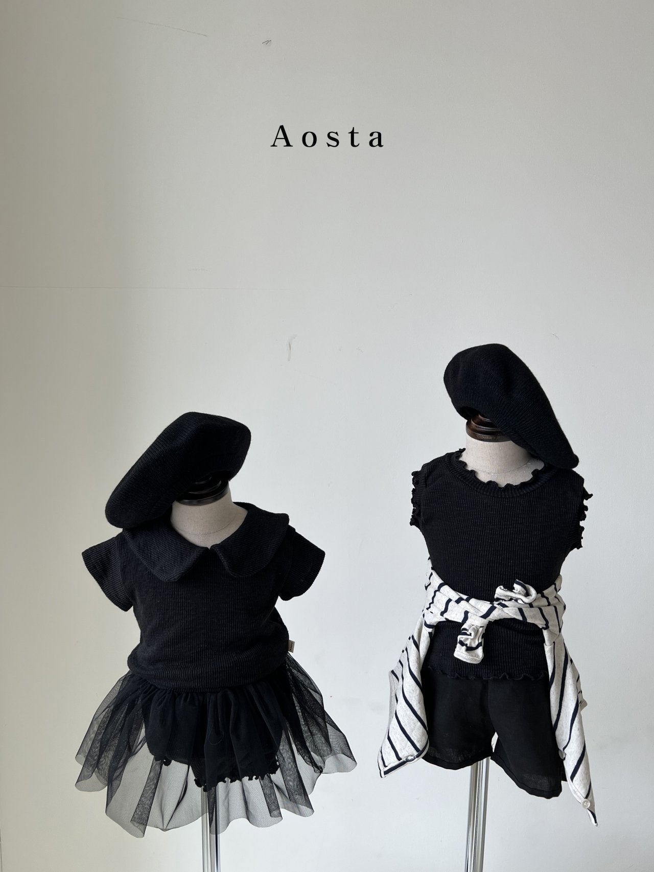 Camellia Tutu Skirt [Black/M(1-2yr)]