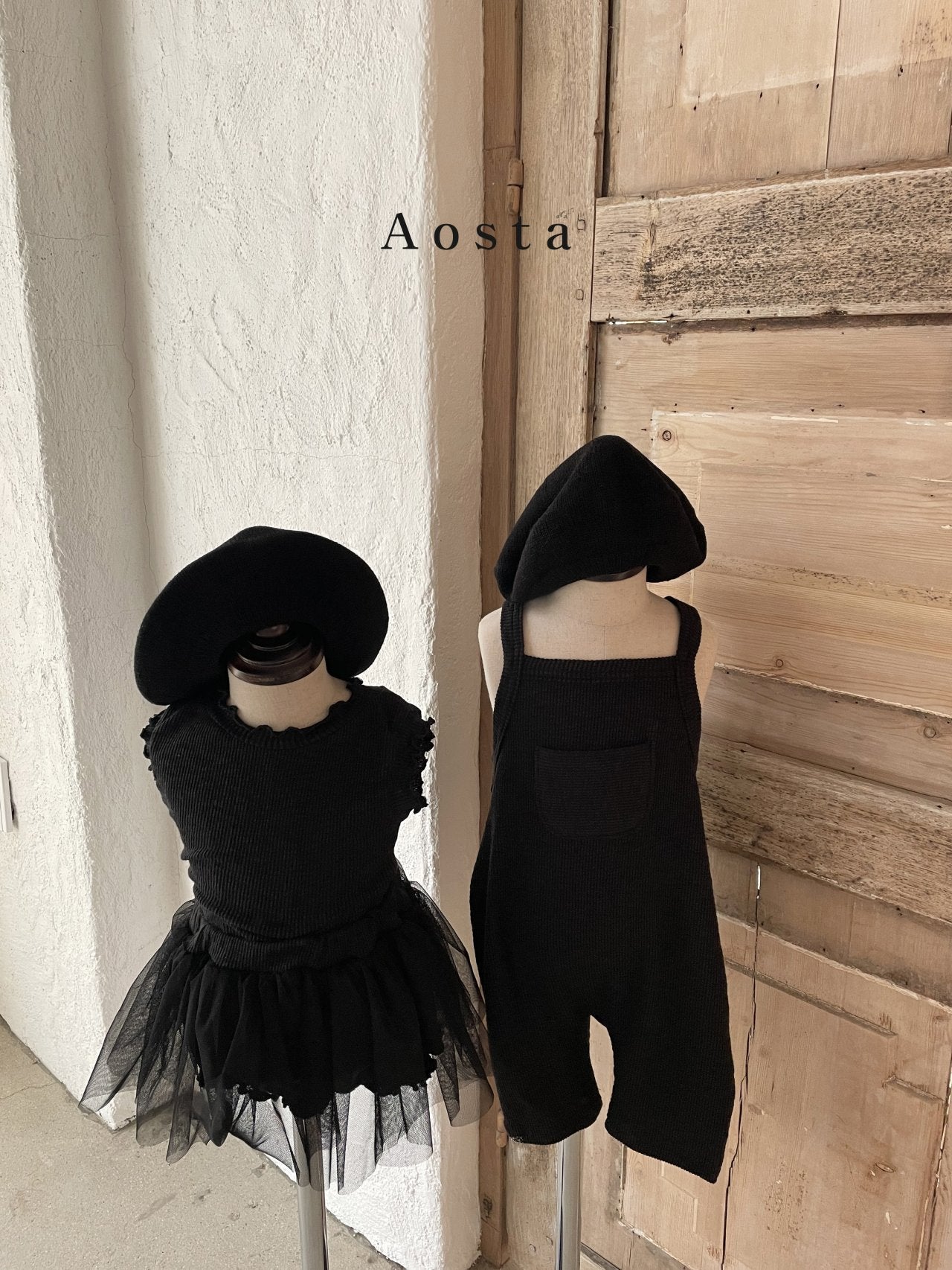 Camellia Tutu Skirt [Black/M(1-2yr)]