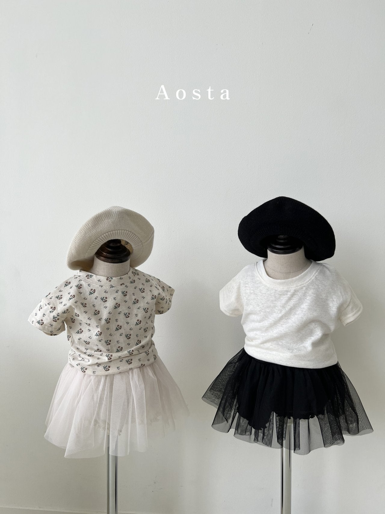 Camellia Tutu Skirt [Black/M(1-2yr)]