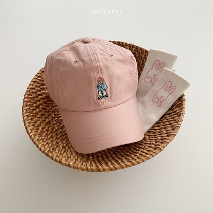Teddy Bear Ball Cap [Pink]