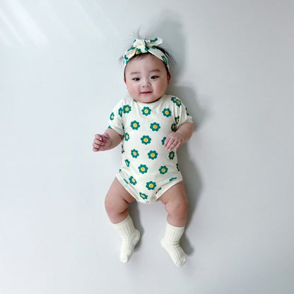 [PRE-ORDER] Mong Flower Body Suit + Hair Band Set