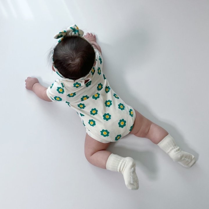 [PRE-ORDER] Mong Flower Body Suit + Hair Band Set